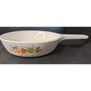 VTG‎ Corning Ware Spice Of Life Le Persil 6 1/2" Skillet P-83-B  No Lid